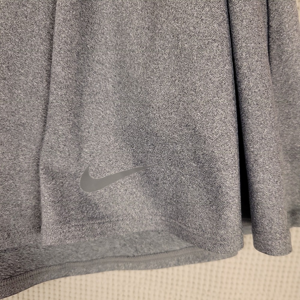 Nike Tennis Skirt Womens M Gray Skort Pockets Activewear Outdoor Gym Summer - Picture 3 of 9